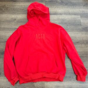 ACTA Women's Red Hoodie